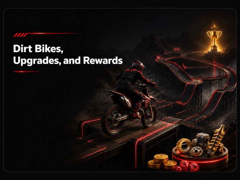 Dirt Bikes, Upgrades, and Rewards